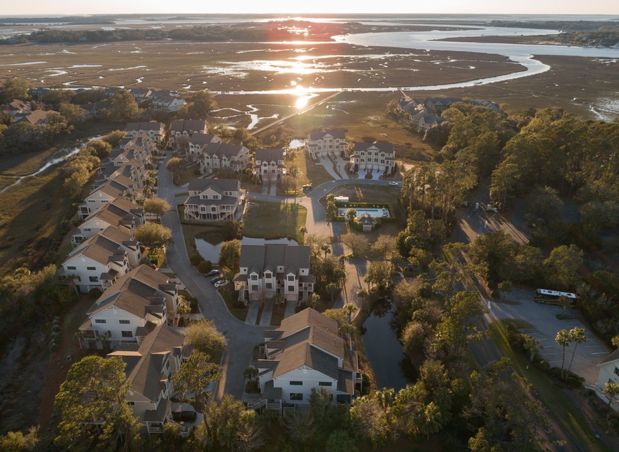 Salt Marsh overhead 4, all bildings
