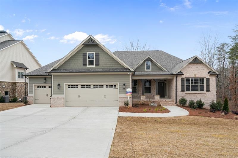 Arbor II ranch plan/basement-3 bed/2.5 bath on .82