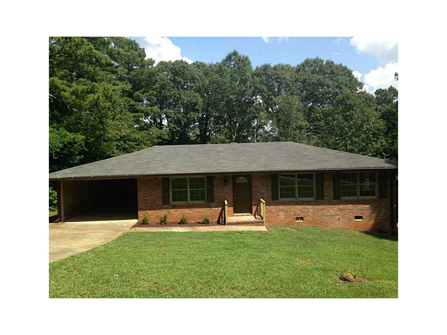 Exterior Front. 4 sided brick house, new exterior 