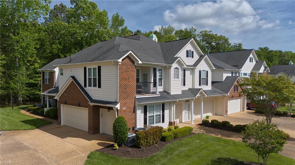 First level condo with two single car garages