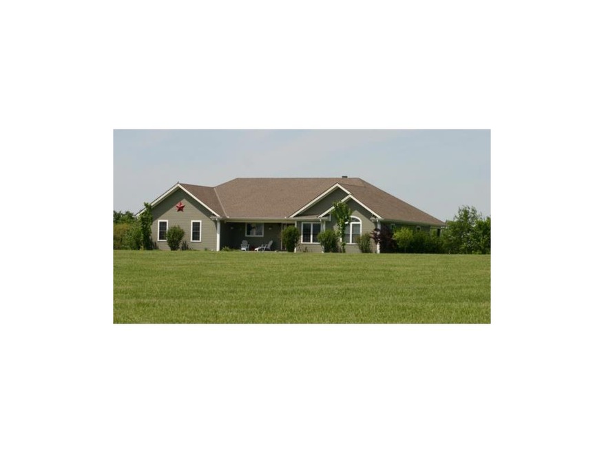 Custom built ranch on ten acres