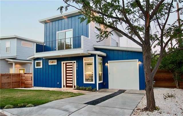 Contemporary Architecture, free- standing home