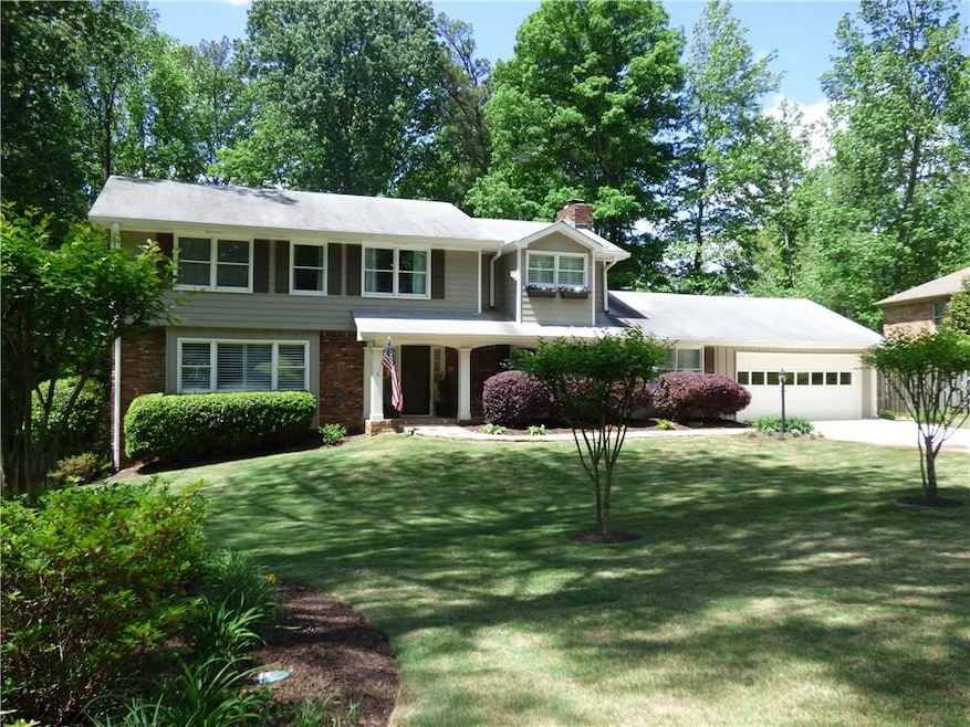 Wonderful renovation.  Open floor plan with master