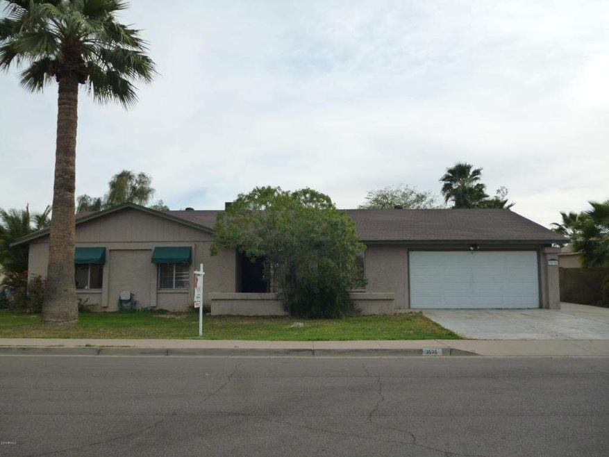 Front of home