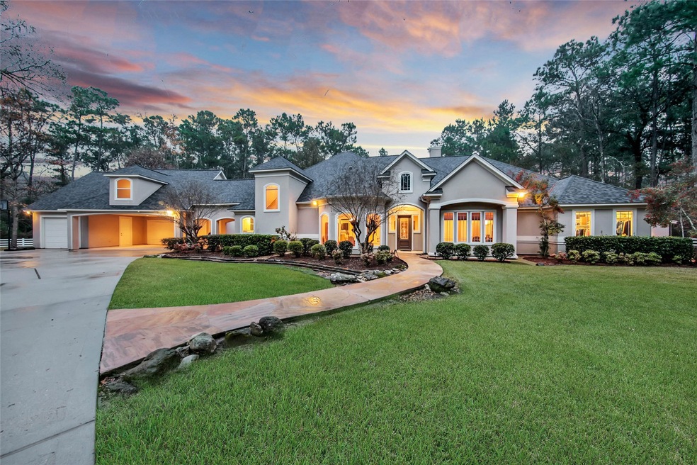 A stunning stucco elevation.