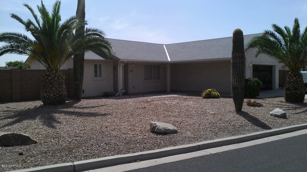 Exterior of home