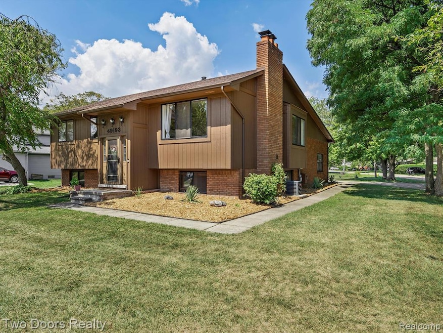 Raised Ranch with full walk out lower level.