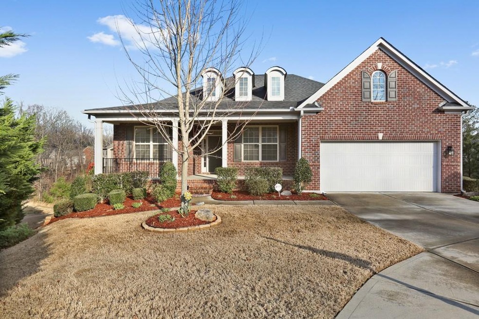 This beautiful brick ranch is nestled on a cul-de-