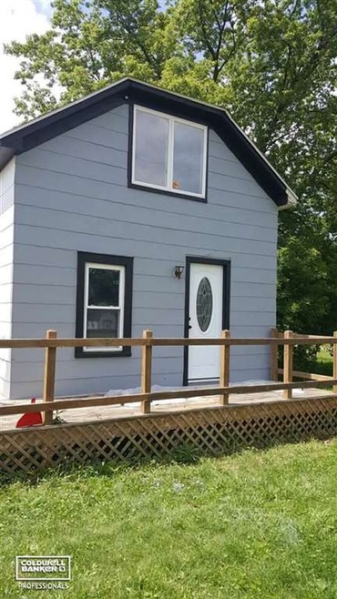 This is a view of the front of the home.