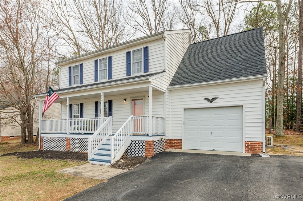 Front view of home
