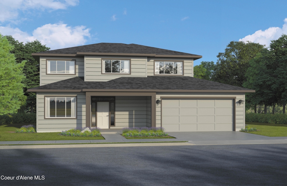 Magnolia 2 Car Elevation