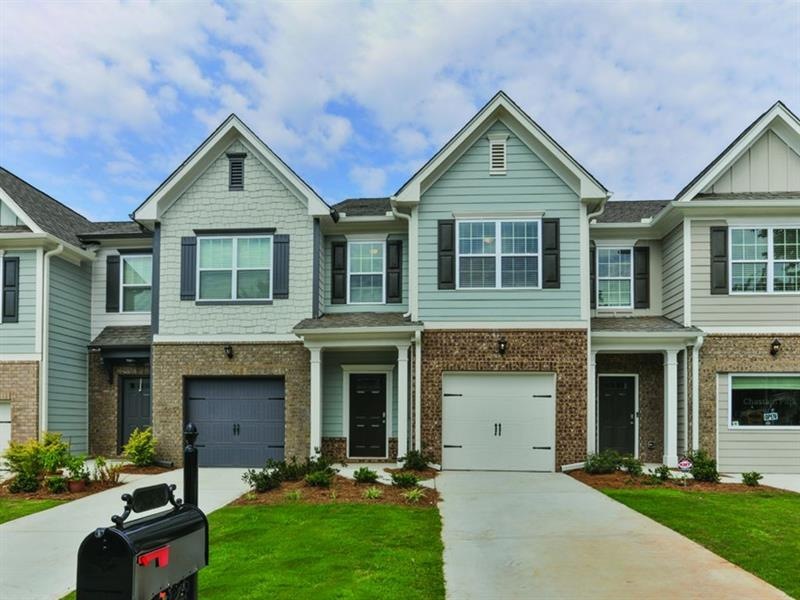 Not actual townhome. Sample same plan.