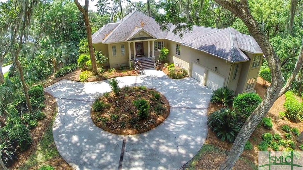 Magnificent hard coat stucco home situated on a fu