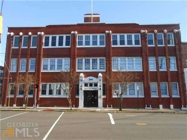 Front View of the Building