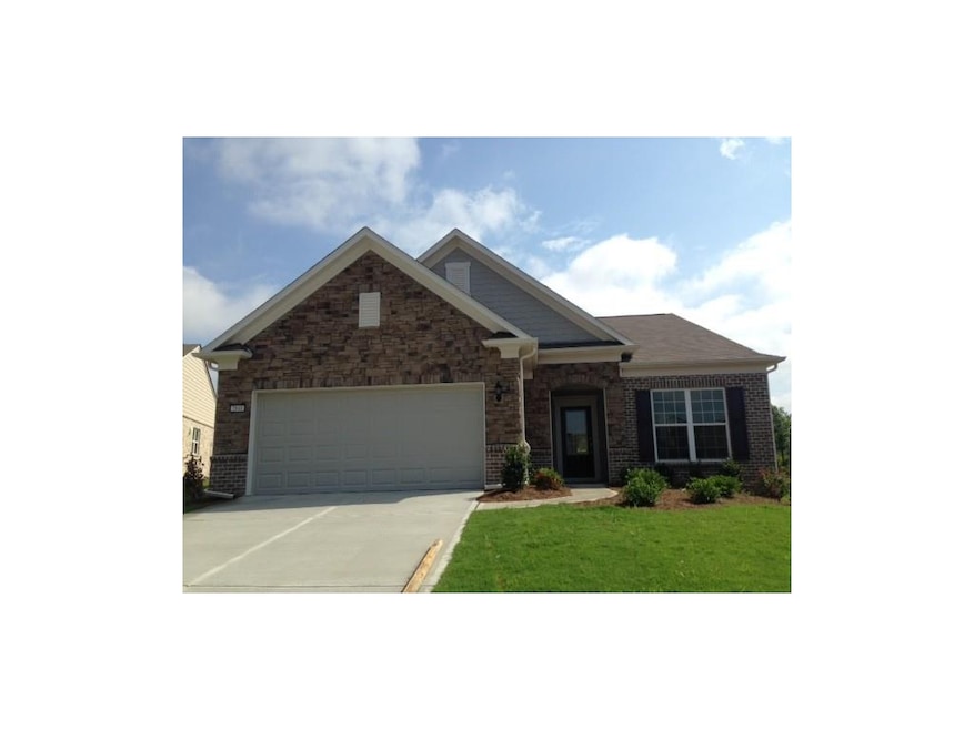 Adorable brick and stone exterior