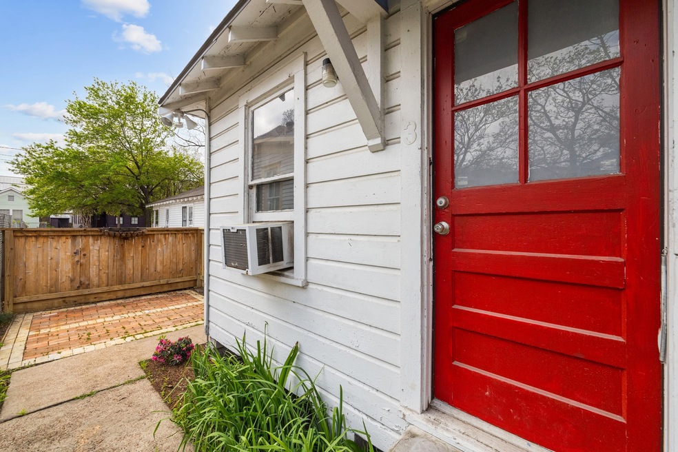 Unit 3 front door.