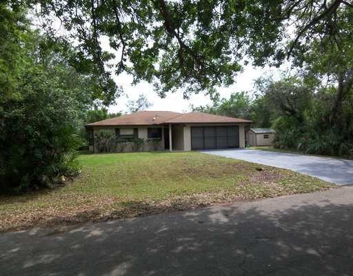 Exterior Front. Picture this... Secluded 1/2 acre