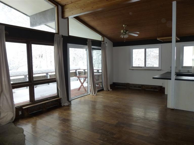 View of Deck from Living Room and Kitche