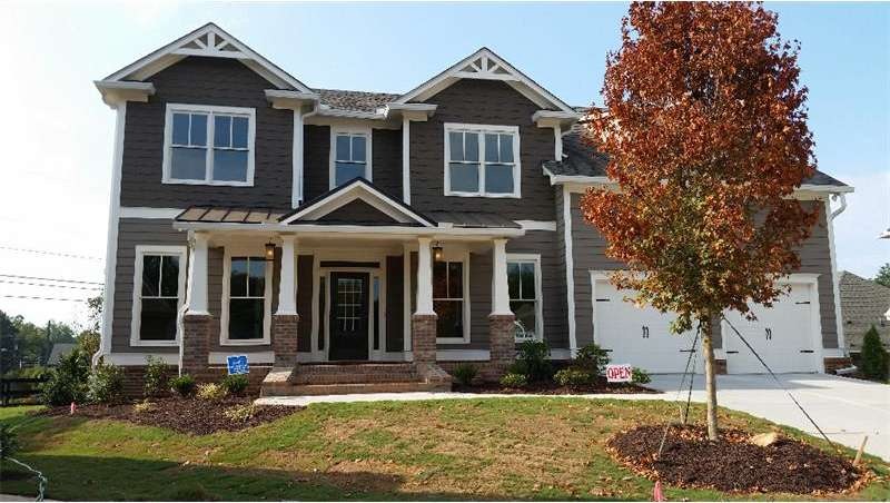 Fantastic curb appeal on this Glenbrook II. Locate