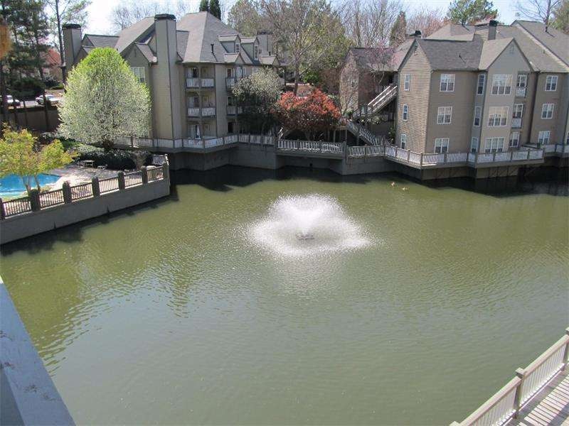 View of Pond from Unit.