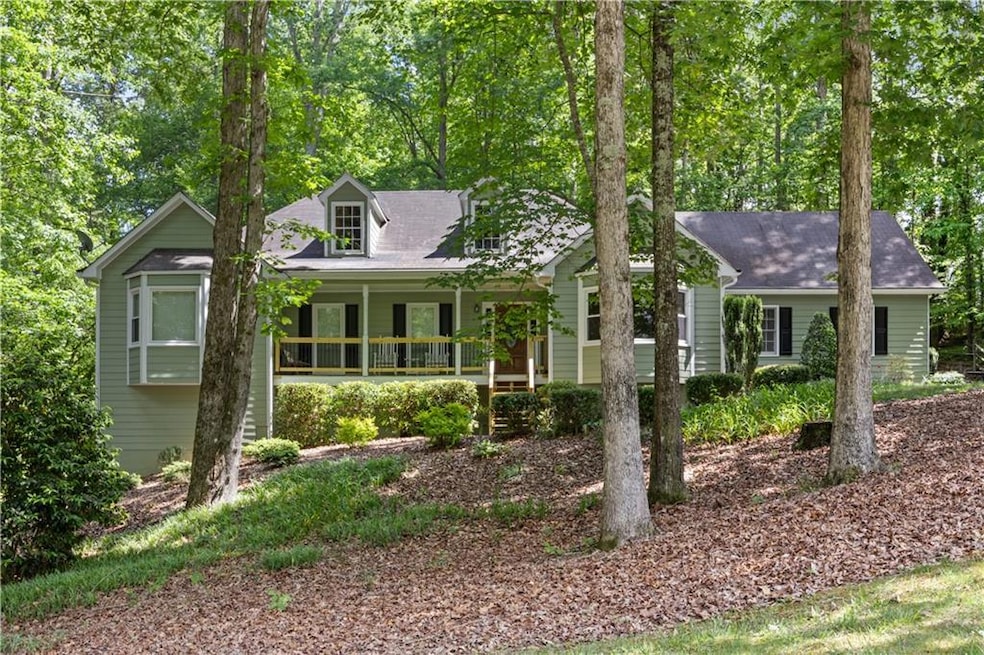 View of front of house with a porch