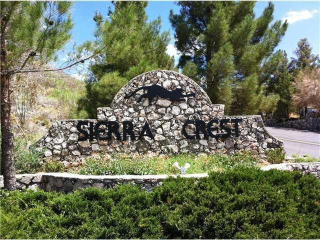 Exterior Front. Sierra Crest Formal Entr