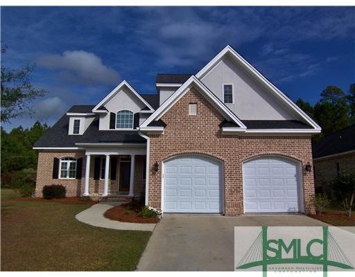 Exterior Front. This beautiful home is full brick 