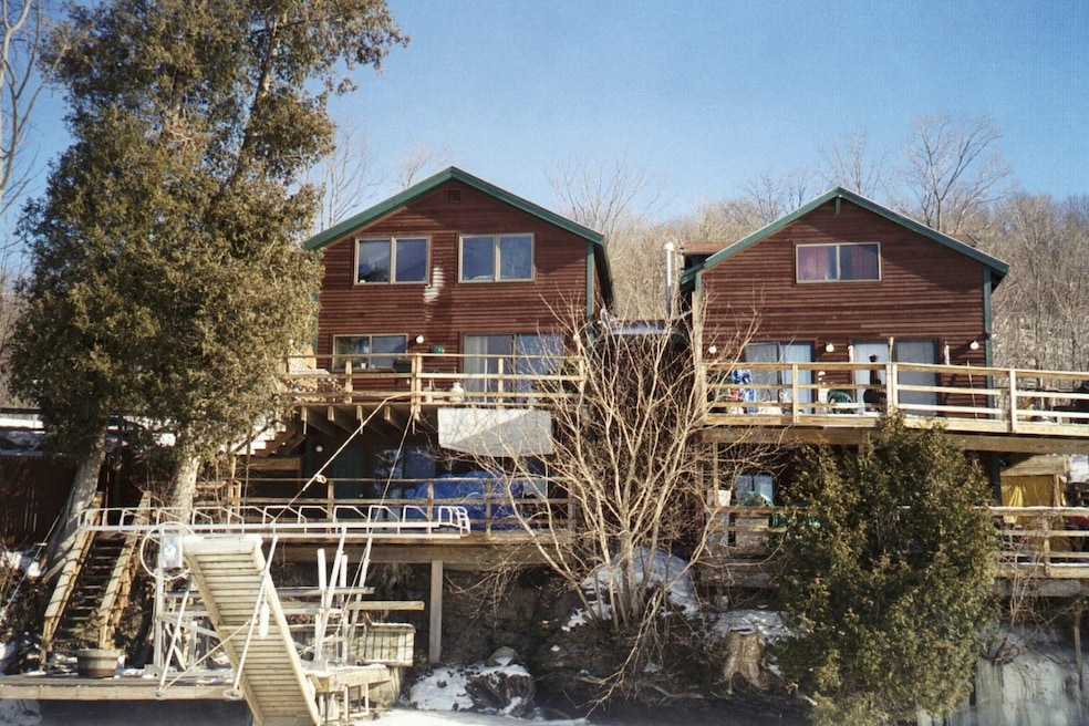 Two Houses from the Lake