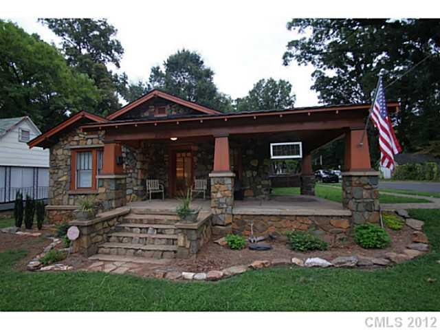 Exterior Front - Unique stone construction and pre