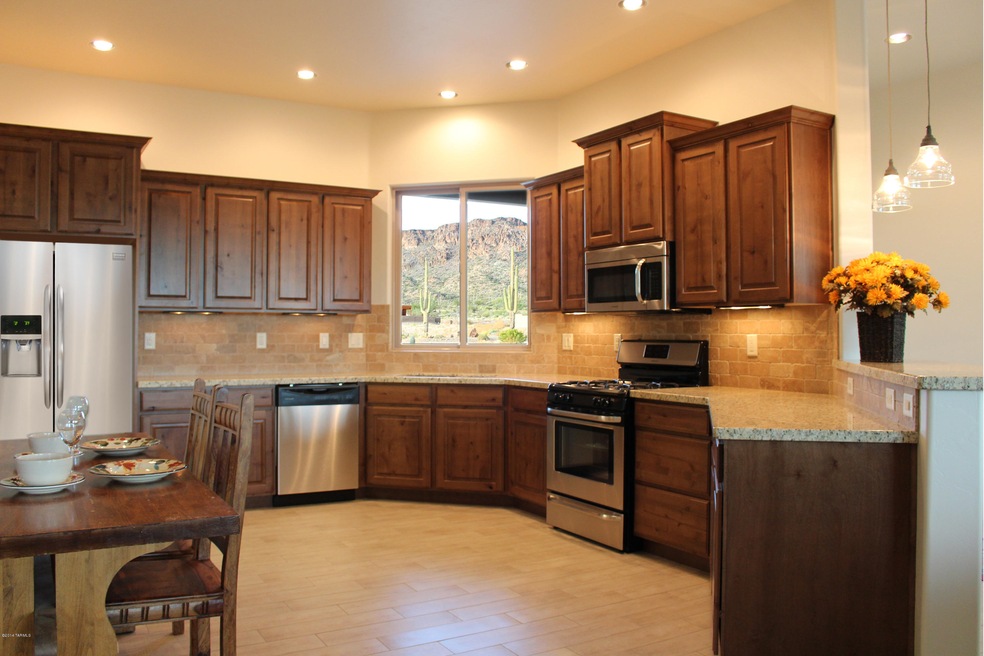 Kitchen views, too!