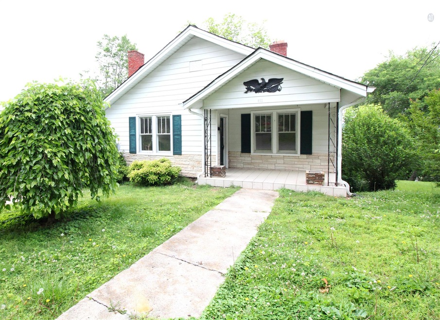 Charming home with a great front porch and yard. 