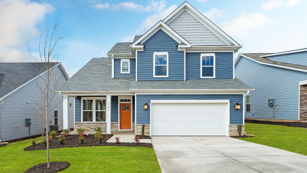 Elevation 2 Exterior Rendering of The Cameron Design by DRB Homes