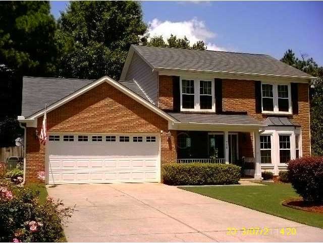 Exterior Front. Inviting brick front traditional h