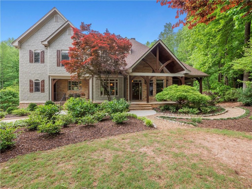 Craftsman house with a porch