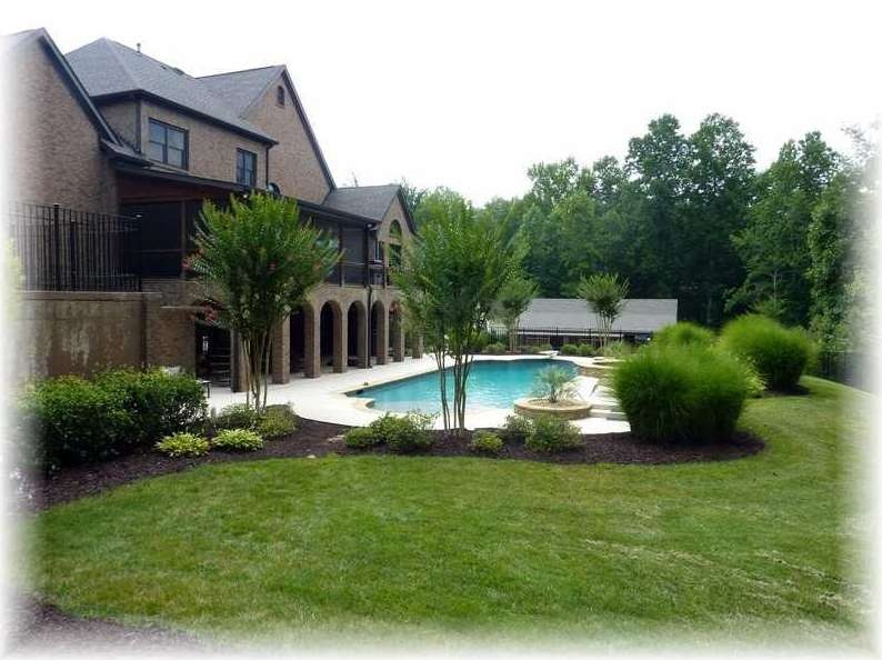 Back Yard. Outside is resort style living with the