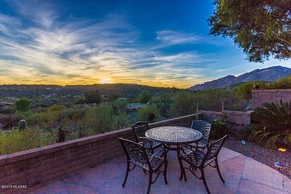 Back Yard at Sunset