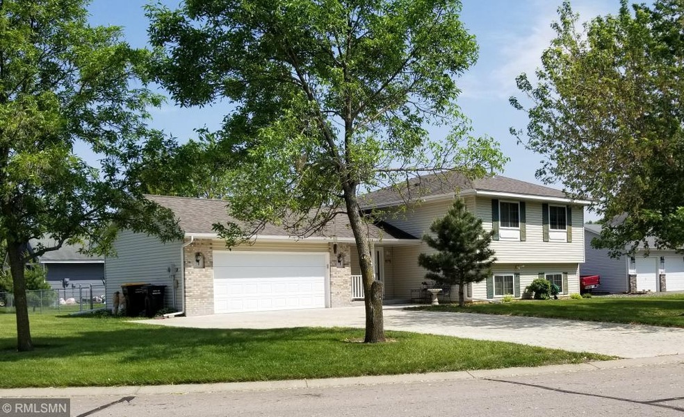 Great corner lot with concrete driveway. Very well