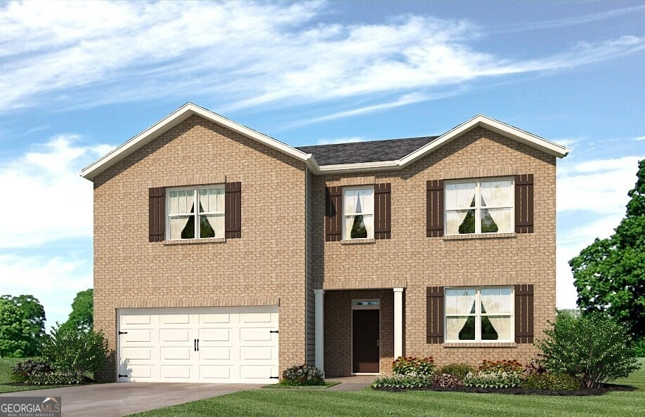 Green Elevation H At Aurora Creek In Dallas, Georg