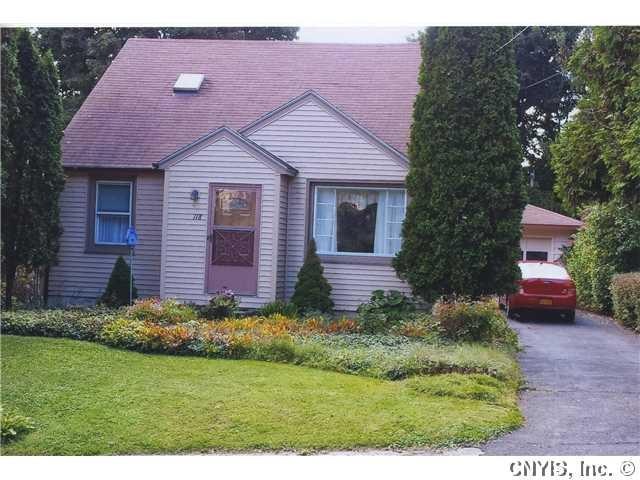 Exterior Front. Cozy Cape with  newer windows.
