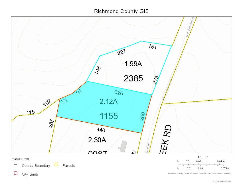 tbd Lot #4  Cartledge Crk Rd $20000