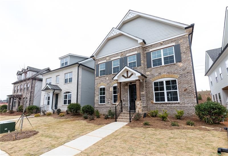 Photo of another homesite - Raleigh elevation F - 