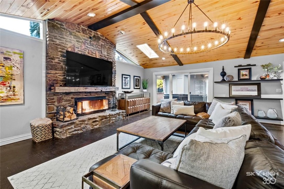 This fall & winter, cozy up in front of this wood-