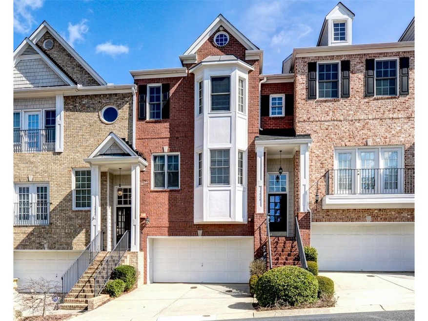 Front of the Townhome.