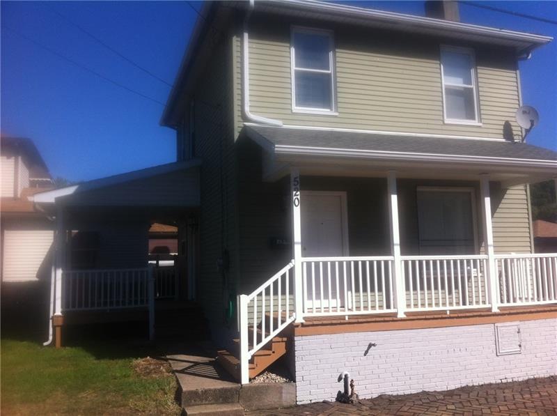 Spacious corner lot with 2 new porches and easy to
