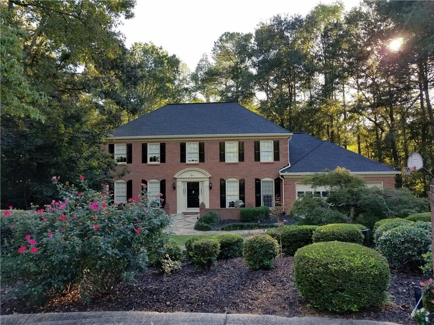 Stately 4 Sides Brick with professionally landscap