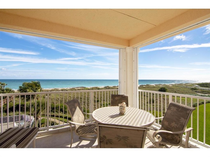 Balcony with view