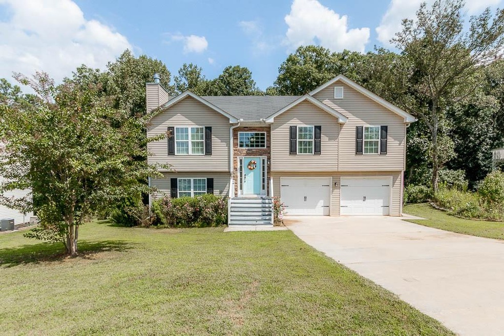 Front of home on 1 acre lot!