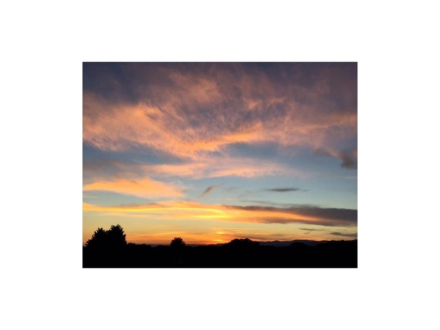 THIS would be the SUNSET VIEW from the FRONT OF YO