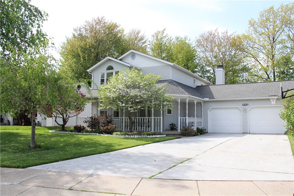 Beautiful home with wrap around porch and extra la