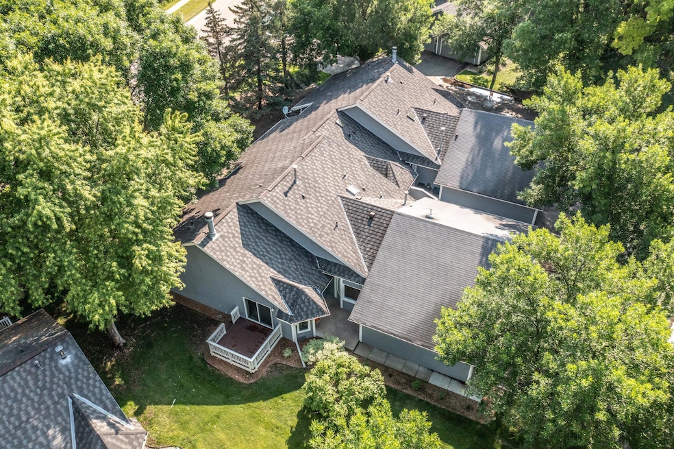Aerial of the Front of Home